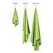 SportLite BEACH TOWEL: 100% Microfiber, ultra-light, fast drying with hang loop. Absorbent as terry towels, but pack super-small. Great for travel and surf. Use as a bath wrap (32