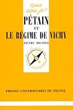 Pétain et le régime de Vichy