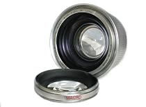 Bower 37mm Titanium Super Wide Lens 0.42x AF with Macro in Silver color