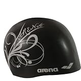 Arena Schwimmkappe Sirene, black/white, unisex