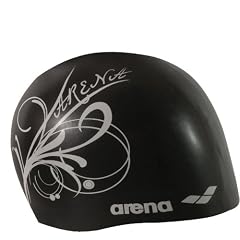 Arena Schwimmkappe Sirene, black/white, unisex