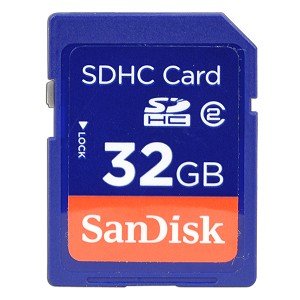 SanDisk Standard - Flash memory card - 32 GB - Class 2 - SDHC
