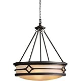 Inverted Diamond Pattern Pendant Chandelier