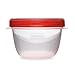 Rubbermaid TakeAlongs Twist & Seal Food Storage Containers, 2 Cup, 3 Count