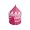 www.kunstofffenster.com - roba 69001 - Spielzelt Schlo� aus Polyester stabiles Ger�st aus Fiberglasst�ben mit 1 T�r und 2 Fenstern 105 x 135 cm rosa