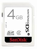 Carte M�moire SDHC 4 Go pour Nintendo DSi