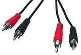 2 Phono Plugs to 2 Phono Plugs 10M