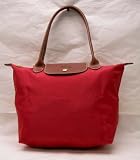 Longchamp - Le Pliage Medium Folding Tote, Red