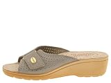 Fly Flot Italian Womens Beige Suede Leather Shoe