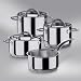 Tefal JAMIE OLIVER 7-teiliges Edelstahl-Set Professional Series Inox Induction