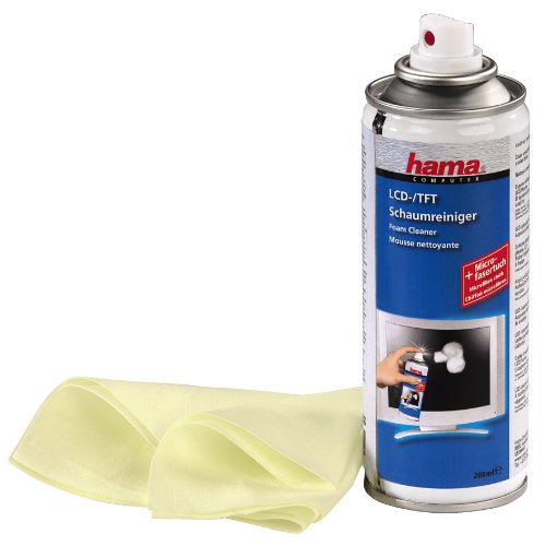 Hama LCD-/TFT-Schaumreiniger mit Mikrofaser-Reinigungstuch, 200 ml Preisvergleich