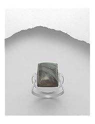 Labradorite Ring In 92.5 Sterling Silver