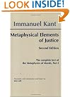 Metaphysical Elements of Justice