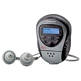 Oregon Scientific MP120/BL512C 512 MB Waterproof MP3 Player with FM Tuner - Black