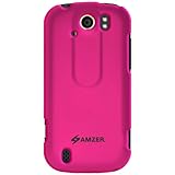 Amzer AMZ91942 Rubberized Snap-On Crystal Hard Case for HTC myTouch 4G Slid ....
