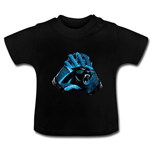 NuWaWa NFL Carolina Panthers Applauded Baby Toddler Juvy Tee Shirt(18 Months)