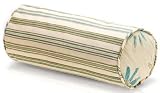 Daisy Multi Stripe Bolster w/Floral Jacquard Ends