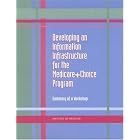 Click here to buy Developing an Information Infrastructure for the Medicare+Choice Program: Summary of a... by Committee on Choice and Managed Care: Furthering the Knowledge Base to Ensure Public Accountability and Information for Informed Purchasing and on Behalf of Medicare Beneficiaries, Institute of Medicine, Valerie Tate Jopeck and Marion Ein Lewin.