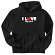 Sweatshirt Black " I Love Debar " Macedonia City