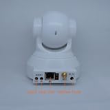 Wireless IP Camera with Pan & Tilt, Night Vision, 2 Way Audio, Apple Mac and Windows compatible. Color - White