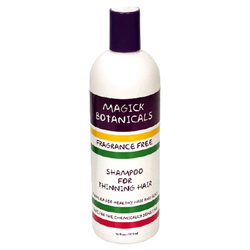 Magick Botanicals Shampoo, for Thinning Hair, Fragrance Free, 16-Ounces (Pack of 3) thumbnail images Thumbnail image of Shampoo For Thinning Hair