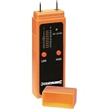 Silverline 675304 Feuchtigkeitsmessger&auml;t f&uuml;r Holz und Baustoffe, 7-32% S&auml;ttigung