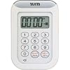 TANITA 丸洗いタイマー100分計 ホワイト TD-378-WH