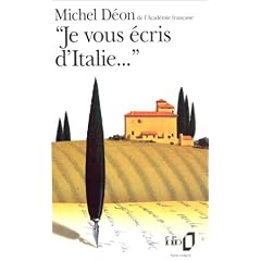 "Je vous �cris d'Italie--"