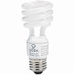 Globe 13-Watt Ultra-Mini Compact Fluorescent Spiral Bulb (60-Watt Incandescent Equivalent), Soft White, 4-Pack #4860201