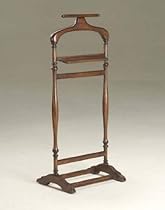 Hot Sale Valet Stand w Cherry Finish & Coin Rack