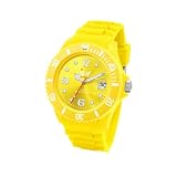 Ice-Watch Unisex SI.YW.U.S.09 Sili Collection Yellow Plastic and Silicone Watch