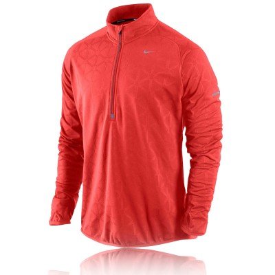Nike Element Thermal Half Zip Long Sleeve Top - Large