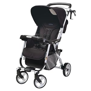 Peg-Perego 2011 Vela Easy Drive Stroller Nero Black