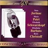 Concerti Martini & Rossi - Sena Jurinac, Mario Petri, Elisabeth Schwarzkopf, Elisabetta Barbato, Boris Christoff