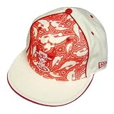 NEW ERA CHICAGO BULLS 59 FIFTY 5950 WHITE HAT CAP 7 1/2
