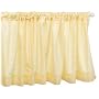 Tadpoles Basics  Gingham Rod Pocket Window Valance, Yellow