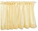 Tadpoles Classic Gingham Rod Pocket Window Valance, Yellow