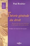 Revue Dalloz-Sirey  / Théorie générale du droit : Histoire des doctrines juridiques et philosophie des valeurs sociales