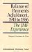 Book Balance of Payments Adjustment, 1945 to 1986: The Imf Experience
