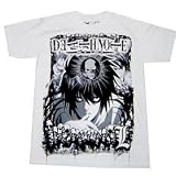 Death Note L Stressed Anime Gray T-Shirt (Youth Large)