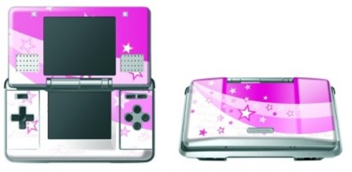 Pebble Entertainment Pink Stars Graphic Skin (Nintendo DS)