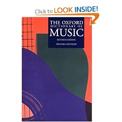 The Oxford Dictionary of Music