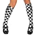 Womens Costume Outfit Accessory Checkered Stockings