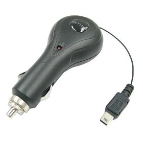 Retractable Cell Phone Car Charger for Motorola RAZR V3 / V3c / V3m / V3e / V3i / V3r / V3t / V3xx / V3 MAXX Ve / V3a, KRZR K1 / K1m / Moto Q / Q9m / Q9c / PEBL U6 / V6 / RIZR Z3 / RIZR Z6m / RIZR Z6tv / S620 DASH, SLVR L7 / L7c / L7e / L7i / L71 / L2 / L6 / V8 / E680 / MING A1200 / V190 / V195 / V197 / V323 / V325 / V360 / V365 / W315 / W370 / W385 / W490 / W510 / W5 / ic402 BLEND / ic502 BUZZ / ic602 BUZZ /ic902 DELUXE / i42
