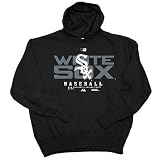 Baseball Sweatshirt - Chicago White Sox Dedication Hooded Sweatshirt font colo