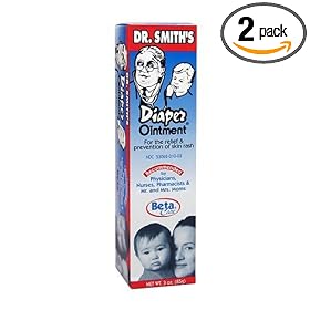 Dr. Smith's Diaper Ointment, 3-Ounce Tubes (Pack of 2)
