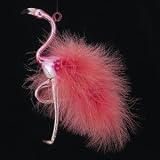 Kurt Adler 7-Inch Noble Gems Glass Flamingo Ornament