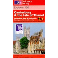 Canterbury and the Isle of Thanet (Explorer Maps)