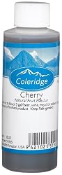 Coleridge Natural Fruit Flavor, Cherry, 4-Ounce Bottles (Pack of 3)