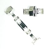 松重商店 D6S 14mm 観音開きDバックル 鏡面銀色